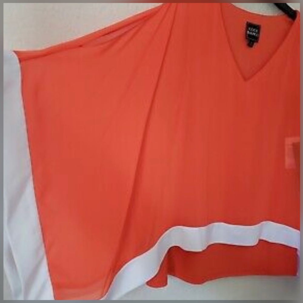 Coco Bianko  Kimono Cold-shoulder Blouse - Picture 3 of 3